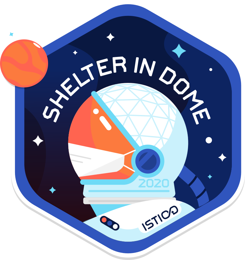Shelter in Dome mission logo
